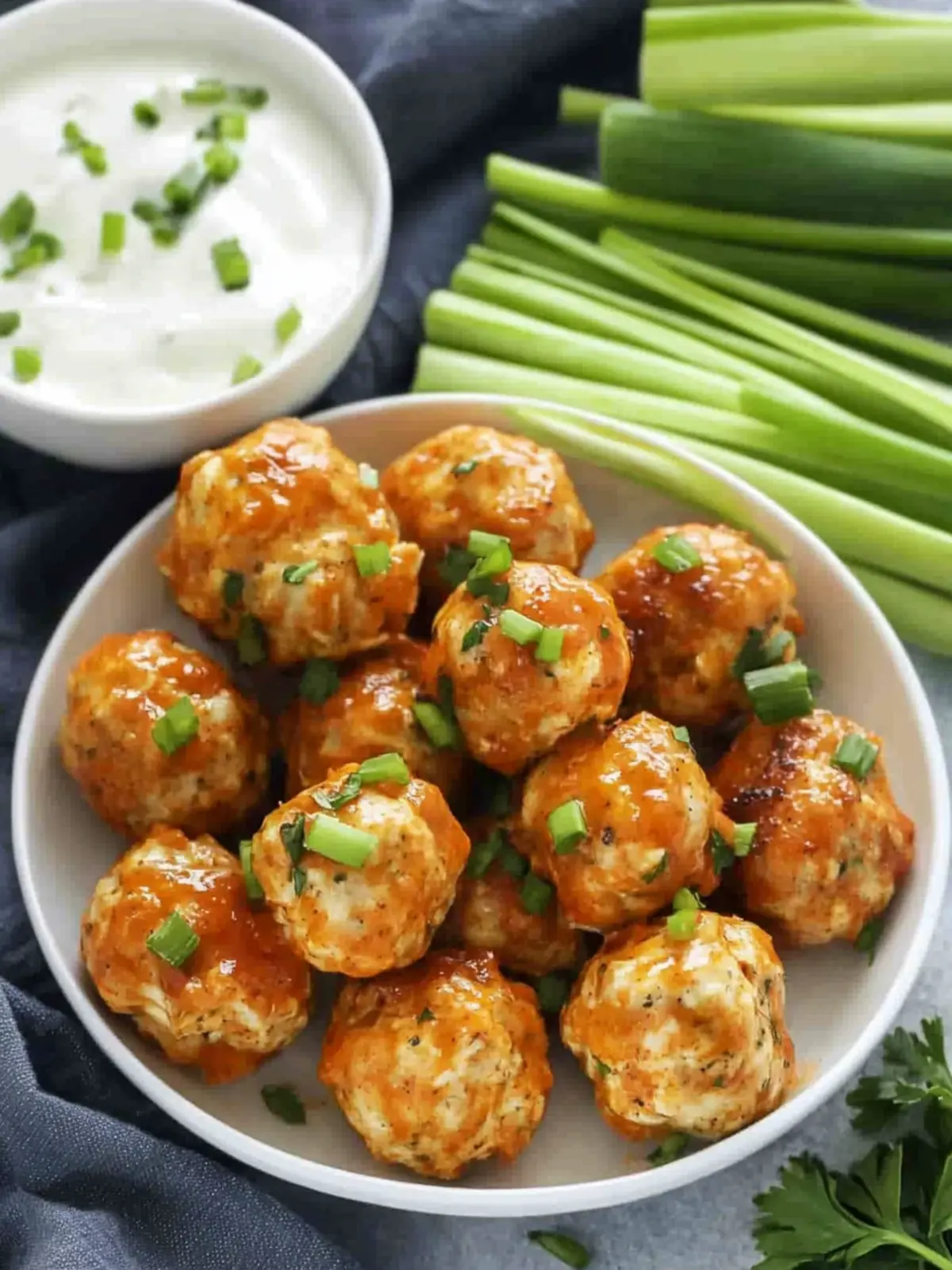 Spicy Buffalo Chicken Meatballs: A Crowd-Pleasing Wing Alternative